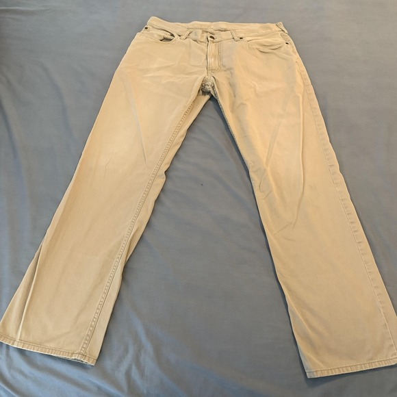 Polo Ralph Lauren Other - Polo Ralph Lauren Jeans Mens 36x31‎ Beige Light Wash Straight Leg Denim Pants